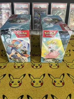 Pokemon TCG Journey Together Enhanced Booster Box Scarlet And Violet x2 - Sealed - Image 3