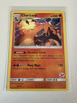 Pokemon TCG Charizard Dragon Majesty Holo Rare 3/70 Near Mint Condition Card - Image 2