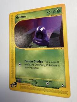 Pokemon Card Grimer Aquapolis Common 79/147 Near Mint - Image 3