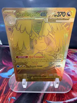 Mega Dragonite Ex 295/217 - Ascended Heroes - Gold Hyper Rare - Pokemon TCG - Image 1