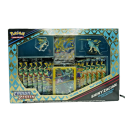 Pokemon TCG Crown Zenith Shiny Zacian Premium Figure Collection - Sealed - Image 1