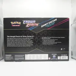 Pokemon TCG Crown Zenith Shiny Zacian Premium Figure Collection - Sealed - Image 2