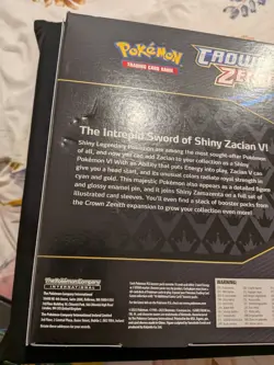 Pokemon TCG Crown Zenith Shiny Zacian Premium Figure Collection New & Sealed - Image 3