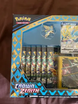 Pokemon TCG Crown Zenith Shiny Zacian Premium Figure Collection New & Sealed - Image 2