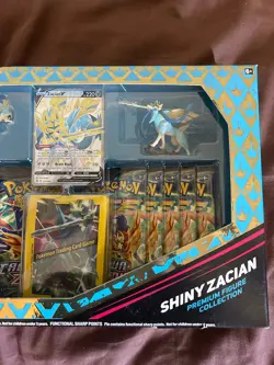 Pokemon TCG Crown Zenith Shiny Zacian Premium Figure Collection New & Sealed - Image 3