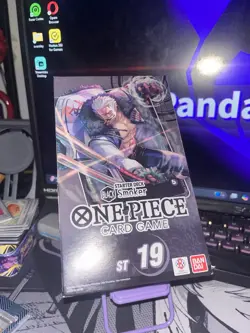 One Piece Card Game - Black Smoker Starter Deck ST-19 *English* - Image 1