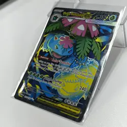 Mega Venusaur EX 155/132 Mega Evolution ENGLISH Pokemon Card NM - Image 2