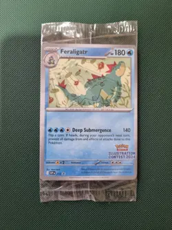Pokemon Illustration Contest 2024 Sealed Promo Set 3 Cards - Image 1
