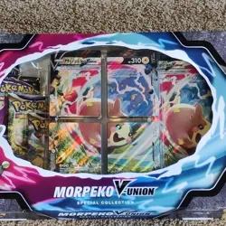Pokemon TCG Morpeko V-UNION Special Collection Box English 5 Cards 2022 - Image 2