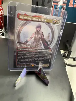 Lightning, Army of One (0320) (Borderless) Final Fantasy Regular - Image 1