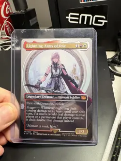 Lightning, Army of One (0320) (Borderless) Final Fantasy Regular - Image 2