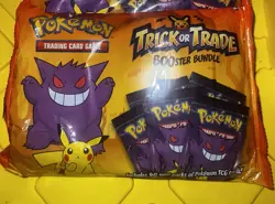 Pokemon TCG Trick or Trade BOOster Gengar Bundle 40 Packs 120 Cards English - Image 1