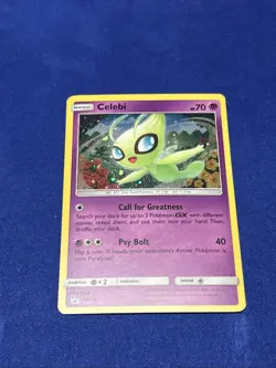 Celebi Holo SM224 Sun & Moon Black Star Promo Pokemon TCG Single Card - Image 3