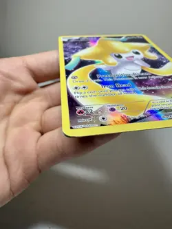 Pokemon TCG Jirachi XY112 Black Star Promo Full Art Holo Card MP - Image 5