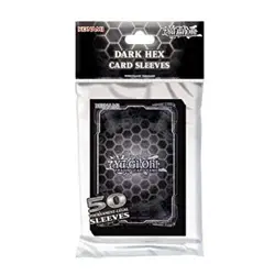 Yu-Gi-Oh! English Version Card Sleeves 2019 Dark Hex 50 Pieces Protector Dark He - Image 1