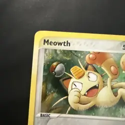 Meowth 013 Pokemon TCG Black Star Promo E-reader Pokemon Card - Image 2