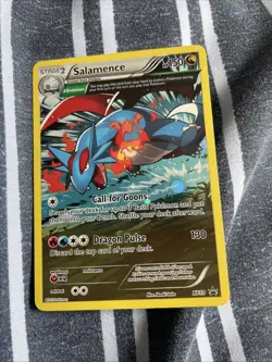 Pokemon TCG Salamence XY59 Cosmo Black Star Promo Holo Rare Card - Image 1