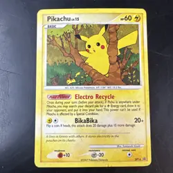 Pokemon TCG Pikachu DP16 Black Star Promo Holo Basic English 2007 60 HP - Image 1