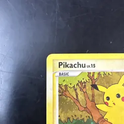 Pokemon TCG Pikachu DP16 Black Star Promo Holo Basic English 2007 60 HP - Image 2