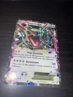 Pokemon TCG Rayquaza EX XY69 Holo Black Star Promo Card - Image 2