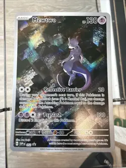 Pokemon Mewtwo Holo Rare TCG Card Black Star Promo 052 LP - Image 2