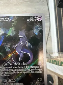 Pokemon Mewtwo Holo Rare TCG Card Black Star Promo 052 LP - Image 4