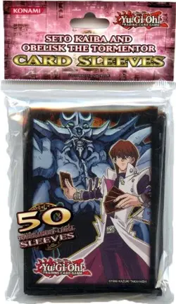 Imported item: Yu-Gi-Oh Obelisk Giant God Soldier & Kaiba Card Sleeve 50 pieces - Image 1