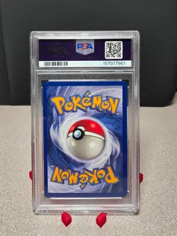Moltres Holo 12/62 Fossil Pokemon TCG PSA 8 - Image 2