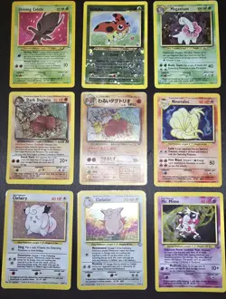 Pokemon TCG Vintage Holo Lot 56 Cards Base/ Neo/Gym/Team Rocket English/Japanese - Image 1