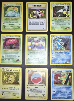 Pokemon TCG Vintage Holo Lot 56 Cards Base/ Neo/Gym/Team Rocket English/Japanese - Image 4
