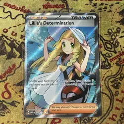 Pokemon TCG Lillie's Determination Card 169/132 Mega Evolution - Image 1