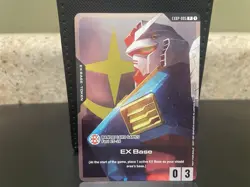 EX Base EXBP-005 Gundam TCG Bandai Card Games Fest 25-26 Stamped Exclusive Promo - Image 1