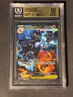 2025 POKEMON MEGA CHARIZARD X EX PHANTASMAL FLAMES SIR #125 BGS 10 PRISTINE - Image 3