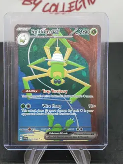2023 Pokemon Scarlet Violet Spidops ex 243/198 SIR Full Art Holo NM - Image 1