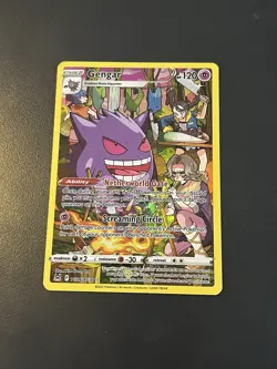 Gengar TG06/TG30 Swsh11: Lost Origin Trainer Gallery Holo NM Pokemon Card - Image 1