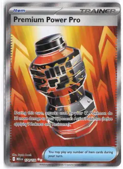Premium Power Pro 174/132 Ultra Rare Mega Evolution Pokemon NM - Image 1