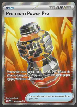 Premium Power Pro 174/132 Ultra Rare Mega Evolution Pokemon NM/M - Image 1