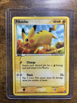 Pokemon EX Power Keepers Common Card - Pikachu 57/108 - Image 1