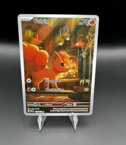 The Pokemon Company Vulpix 138/132 Me01: Mega Evolution IR FA Holo 70 HP Eng - Image 1