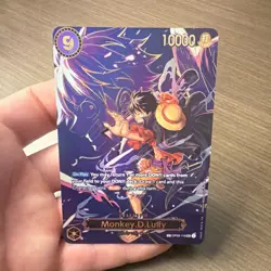 Bandai One Piece CCG Monkey D. Luffy OP09-119 Secret Rare Alt Art Holo - Image 1