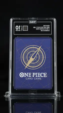 2025 One Piece Gear Two OP11-080 Alternate Art Manga Event TAG 10 Monkey D Luffy - Image 2