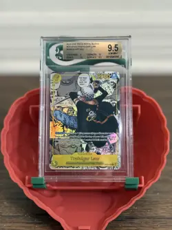 2025 One Piece Royal Blood OP10 Trafalgar Law Manga Art SEC #OP10-119 BGS 9.5 - Image 1