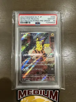 PSA 10 Detective Pikachu Returns 098/SV-P Promo Japanese Pokemon Card -US Seller - Image 2
