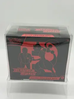 Pokemon TCG Scarlet & Violet Destined Rivals ETB Elite Trainer Box - TEAR DAMAGE - Image 1