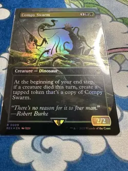MTG Compy Swarm (Borderless) (Foil) - Image 2
