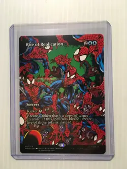 MTG Rite of Replication 0014 Borderless Spider-Man Non-Foil NM/M - Image 3
