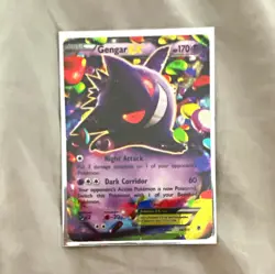 The Pokemon Company Gengar EX 34/119 XY-Phantom Forces Ultra Rare Holo 170HP - Image 1