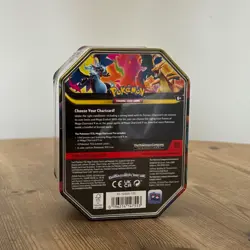 Pokemon Mega Charizard Y ex Tin Pokemon TCG Factory Sealed 4 Booster Packs - Image 2