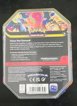 Pokemon TCG: Mega Charizard Y EX Tin - Brand New Sealed - Image 2