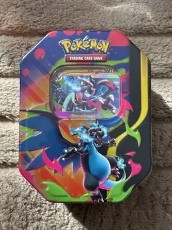 Pokemon TCG: Mega Evolution Charizard Booster Pack Tin Sealed - X EX OR Y EX - Image 1